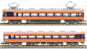 Kintetsu Series 12200 Snack Car (Non-Renewaled Car/with In-train Sales Preparation Room) Two Car Formation Set (w/Motor) (2-Car Set) (Pre-colored Completed) (Model Train)