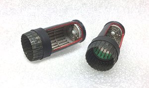 F-4 A/B/C/D/N GE Exhaust Nozzle & After Burner Set (Opened) (for Academy/Hasegawa) (Plastic model)