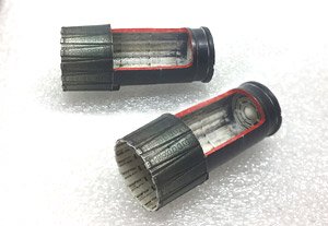 F-4 E/F/G/J/EJ/S GE Exhaust Nozzle & After Burner Set (Opened) (for Academy/Hasegawa) (Plastic model)