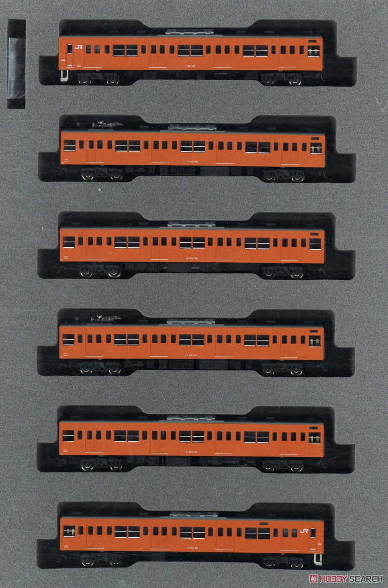 201系 中央線 (T編成) 6両基本セット (基本・6両セット) (鉄道模型) 商品画像1