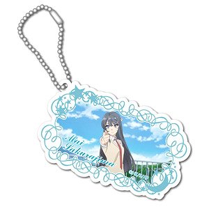 [Rascal Does Not Dream of Bunny Girl Senpai] Acrylic Key Ring Mai Sakurajima (Anime Toy)