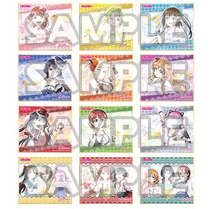 Love Live! Nijigasaki High School School Idol Club Trading Mini Colored Paper Vol.1 (Set of 12) (Anime Toy)