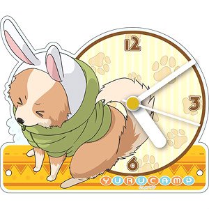 Yurucamp Acrylic Table Clock (Anime Toy)