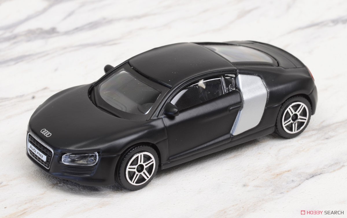 Audi R8 Flat Black (Diecast Car) Item picture1