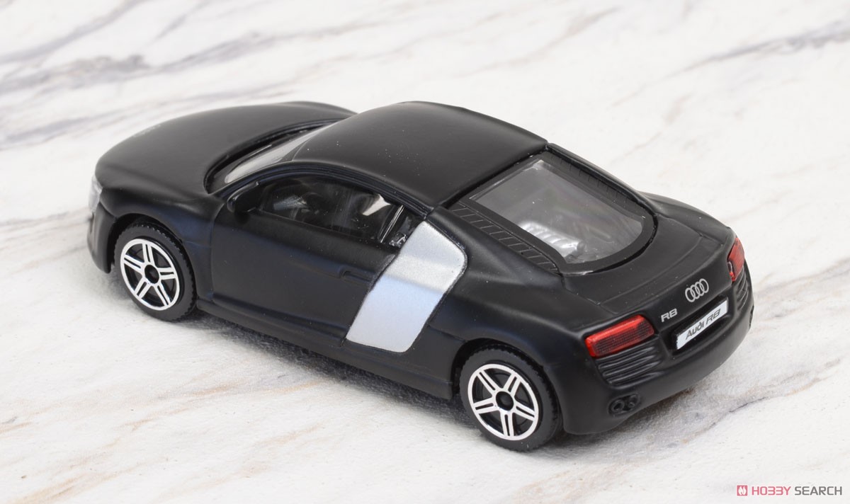 Audi R8 Flat Black (Diecast Car) Item picture2