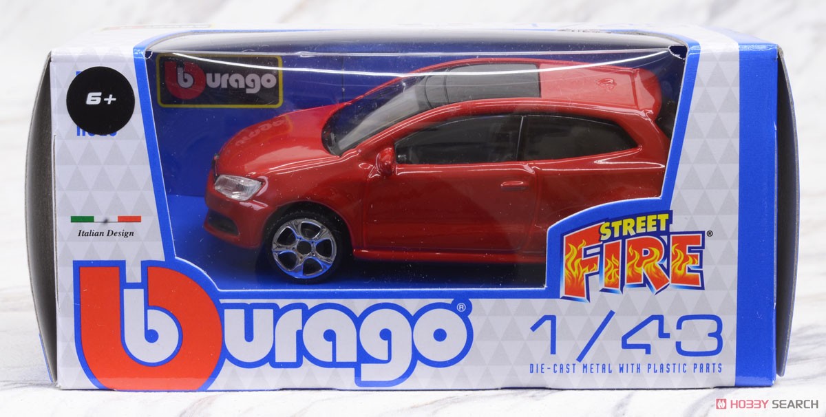 VW Polo GTI Red (Diecast Car) Package1