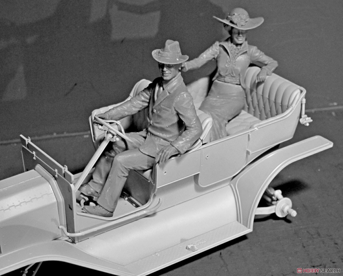 アメリカン ドライバー & 女性 (1910s) (プラモデル) その他の画像6