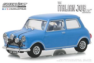 『ミニミニ大作戦』 (1969) - 1967 Austin Mini Cooper S 1275 MkI - Blue with Black Leather Straps (ミニカー)