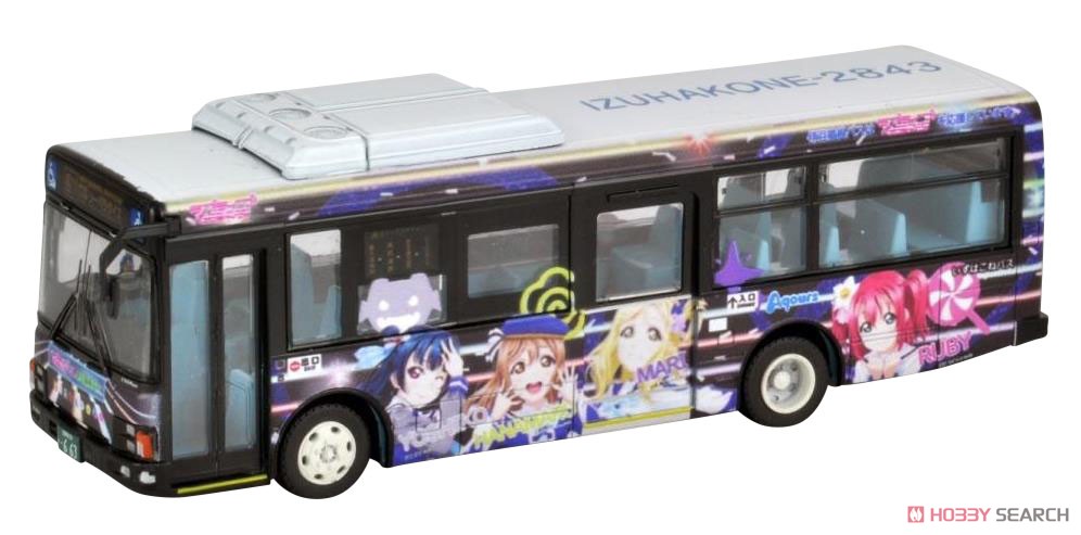The All Japan Bus Collection 80 [JH033] Izuhakone Bus Love Live! Sunshine!! Wrapping Bus #3 (Model Train) Item picture1