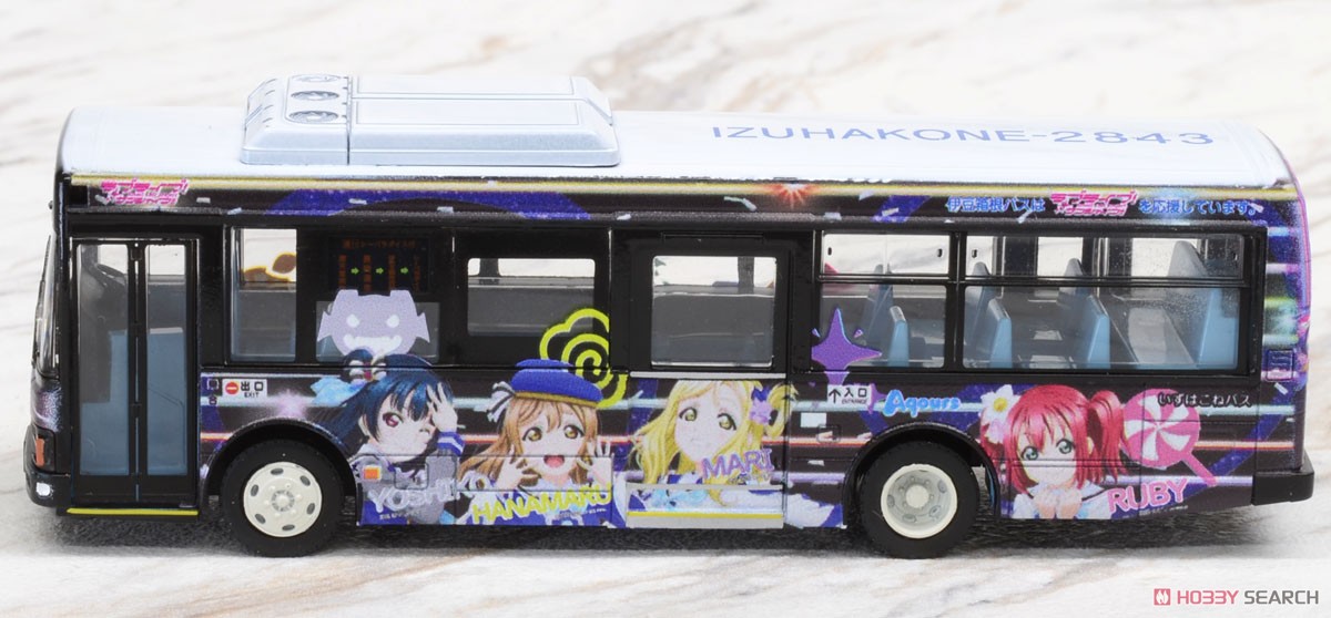 The All Japan Bus Collection 80 [JH033] Izuhakone Bus Love Live! Sunshine!! Wrapping Bus #3 (Model Train) Item picture2