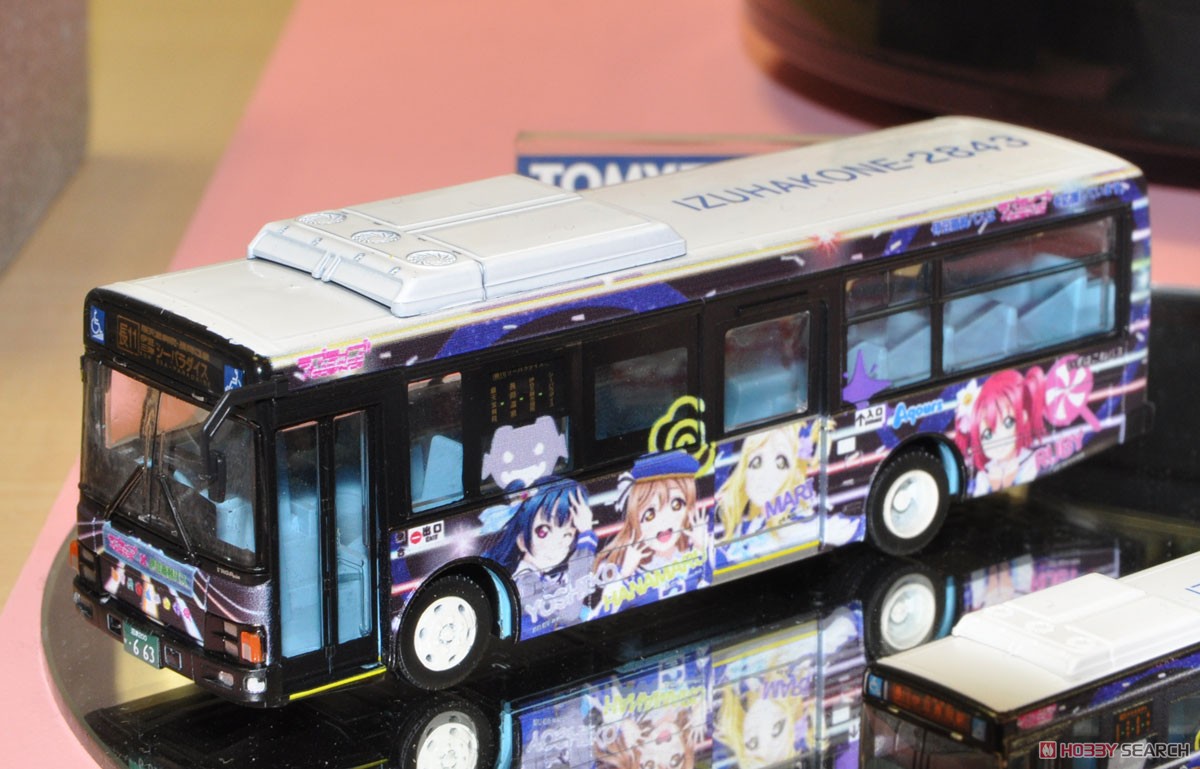 The All Japan Bus Collection 80 [JH033] Izuhakone Bus Love Live! Sunshine!! Wrapping Bus #3 (Model Train) Other picture1