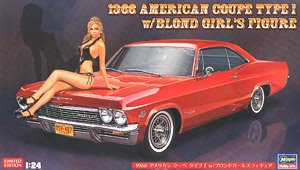 1966 American Coupe TypeI w/Blond Girls Figure` (Model Car)