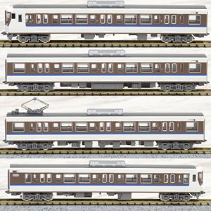 J.R. Suburban Train Series 115-2000 (West Japan Railway 40N Renewed Design / Ivory) Additional Set (Add-on 4-Car Set) (Model Train)