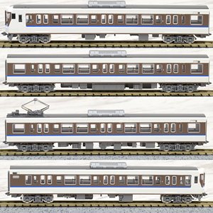 JR 115-2000系 近郊電車 (JR西日本40N更新車・アイボリー) 増結セット (増結・4両セット) (鉄道模型)