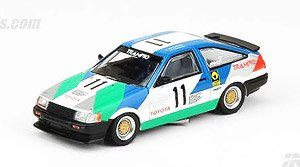 トヨタ カローラ レビン AE86 #11 `TRAMPIO` JTCC 1985 (ミニカー)