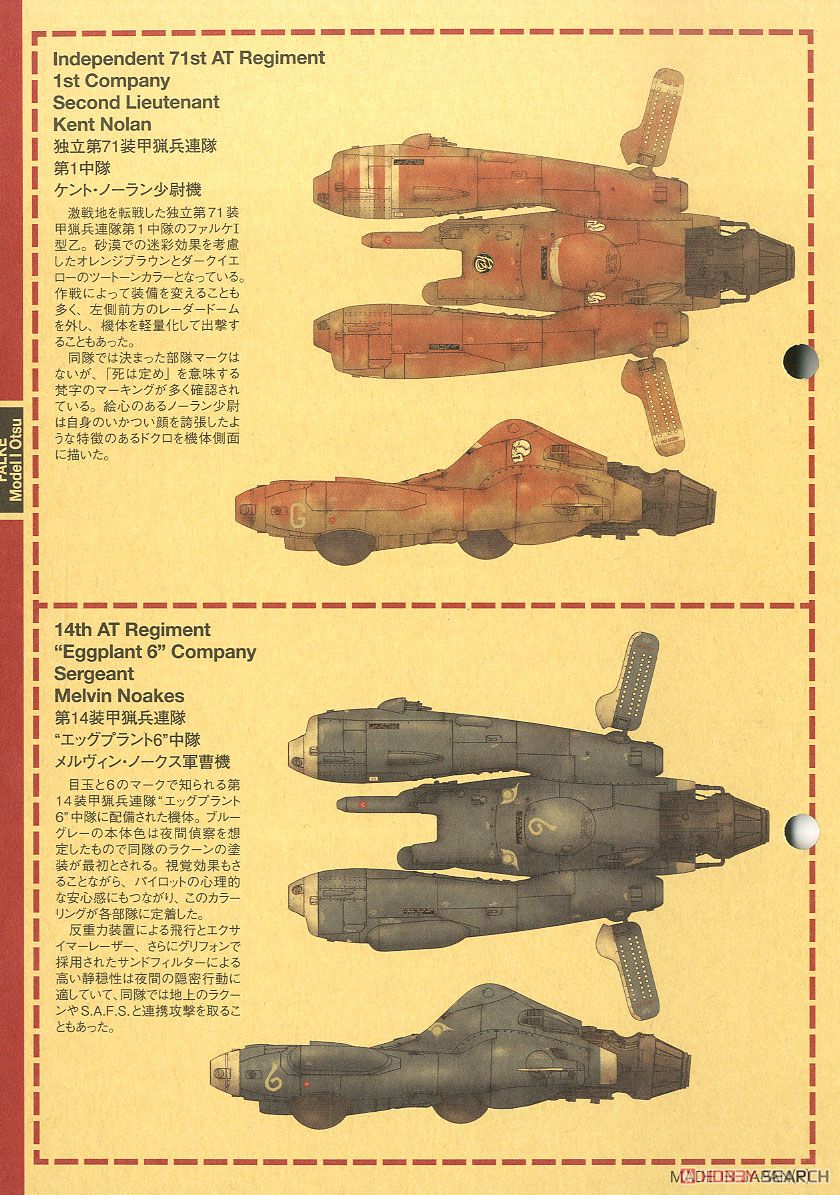 反重力装甲戦闘機 Pkf.85 ファルケ I型乙 (プラモデル) 解説2