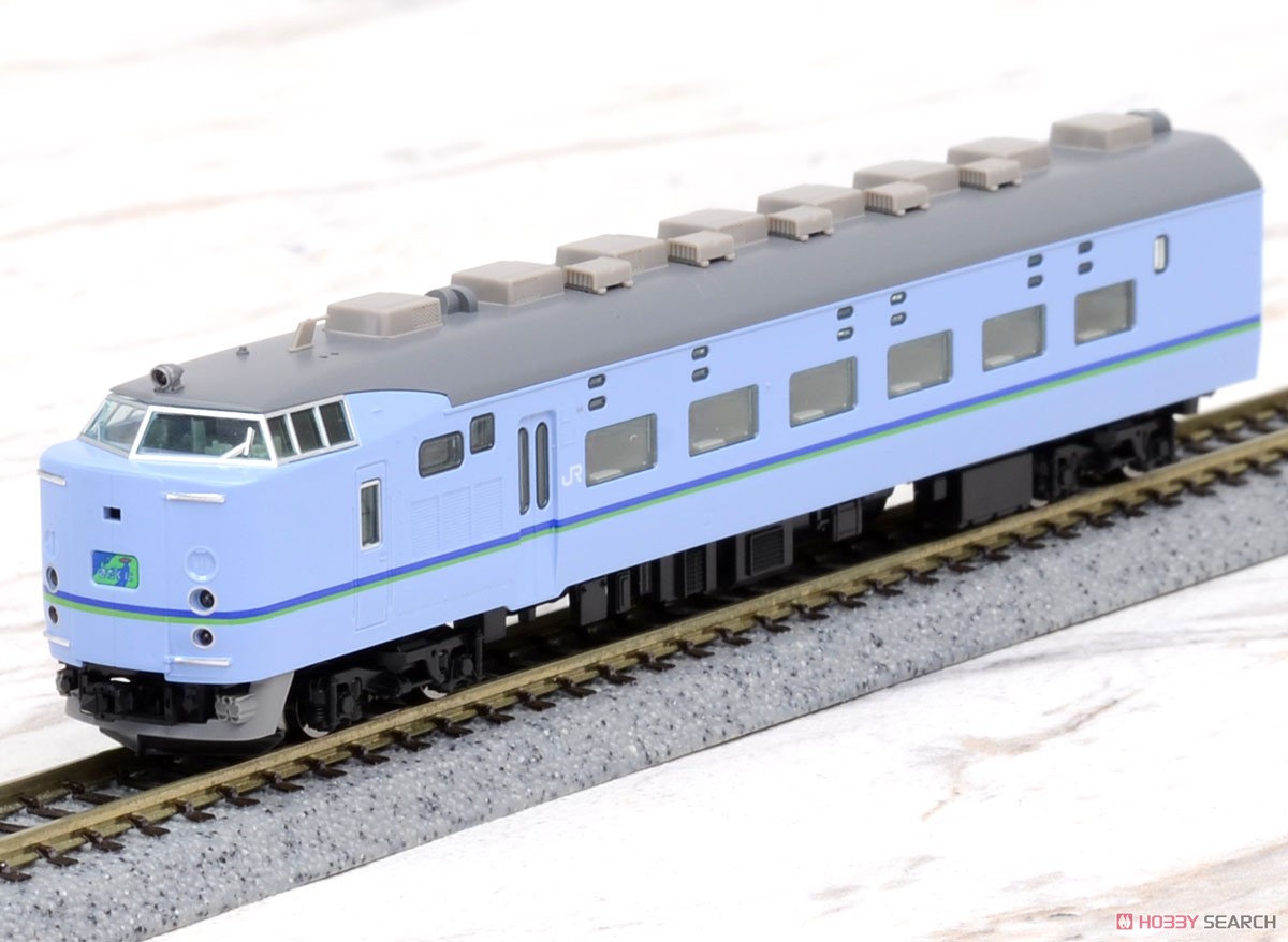 【限定品】 JR 583系特急電車 (きたぐに・JR西日本旧塗装) (10両セット) (鉄道模型) 商品画像5