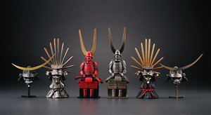 miniQ Miniature Cube 009 Sengoku Armor Collection (Set of 8) (Shokugan)