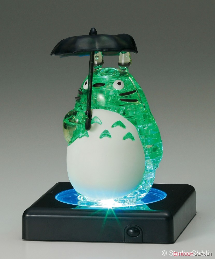 3D Jigsaw Puzzle Crystal Puzzle Totoro Green (Puzzle) Other picture2