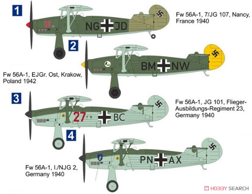 フォッケウルフ Fw56 シュテッサー 「ドイツ空軍」 (プラモデル) その他の画像1
