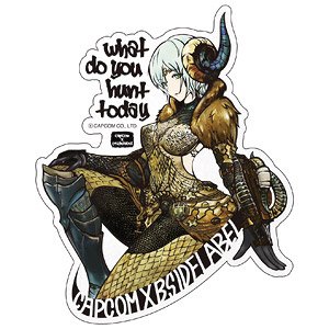 Capcom x B-Side Label Sticker Monster Hunter: World Kulve Taroth Alpha Armor (Female) (Anime Toy)