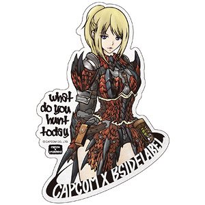 Capcom x B-Side Label Sticker Monster Hunter: World Rathalos Armor (Female) (Anime Toy)