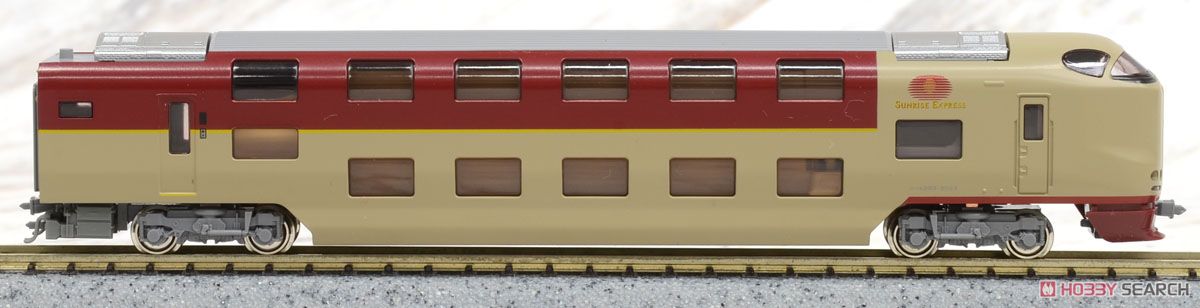 285系3000番台 「サンライズエクスプレス」 (パンタグラフ増設編成) (7両セット) (鉄道模型) 商品画像9
