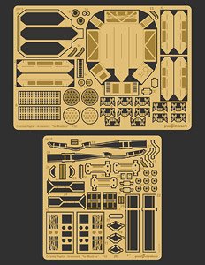 Photo-Etched Parts for Colonial Raptor – Armament (for Moebius Model) (Plastic model)