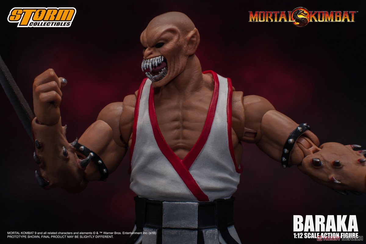 Mortal Kombat 1/12 Action Figure Baraka (Fashion Doll) 商品画像11