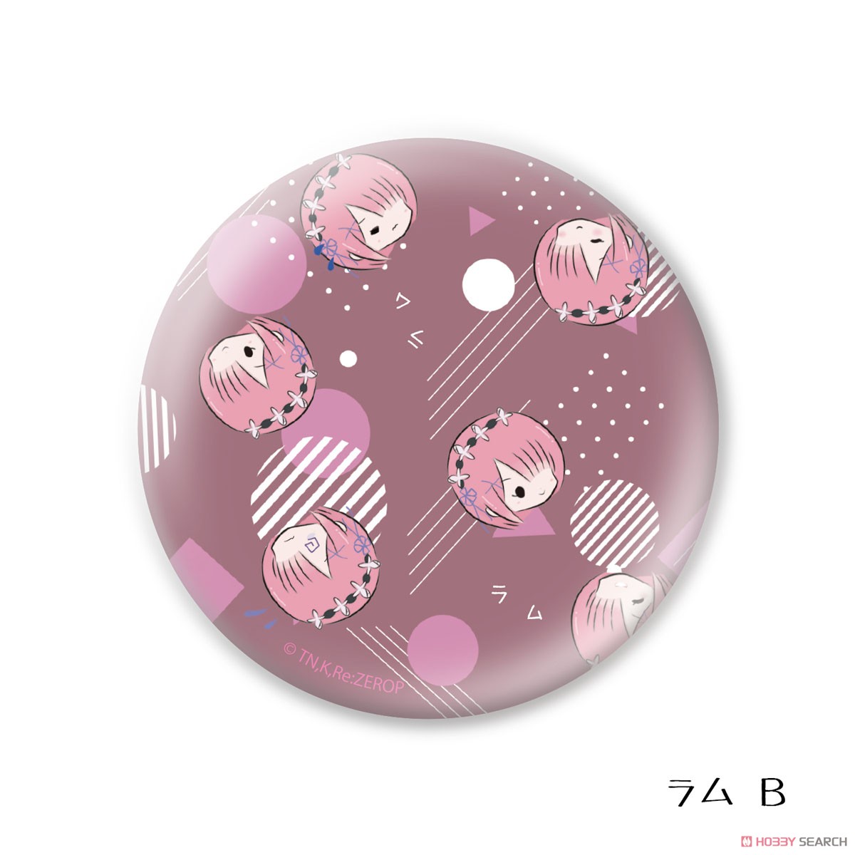 Re: Life in a Different World from Zero Hologram Can Badge Ram B (Anime Toy) Item picture1