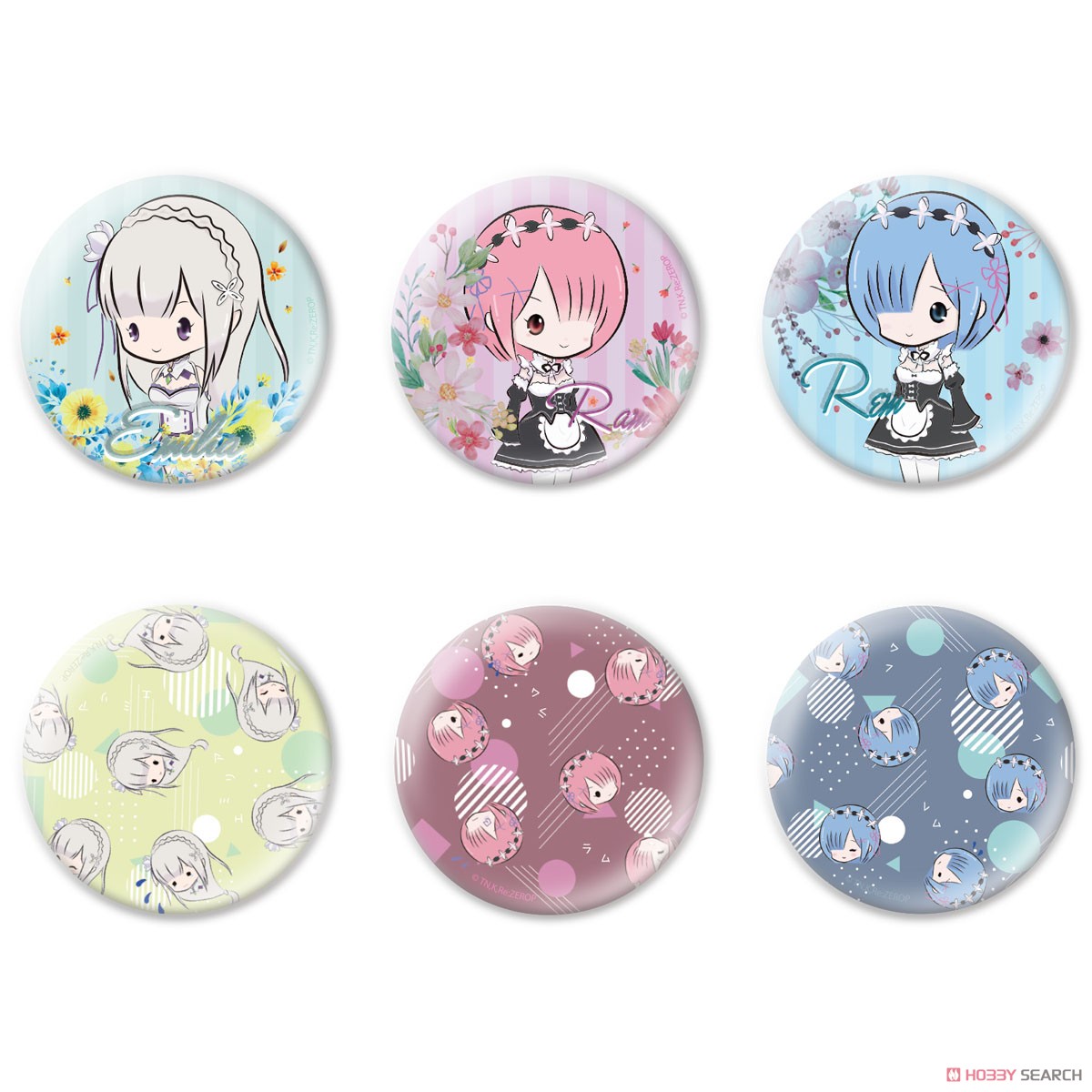 Re: Life in a Different World from Zero Hologram Can Badge Ram B (Anime Toy) Other picture1