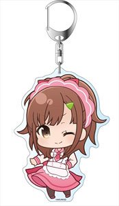 High School Fleet Big Key Ring Puni Chara Mei Irizaki Maid Costume Ver.2 (Anime Toy)