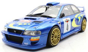 Subaru Impreza S4 WRC 2nd Place San Remo 1998 (Diecast Car)