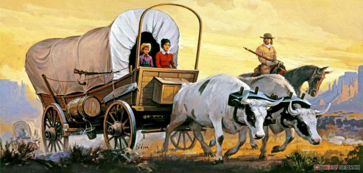 Covered Wagon (Plastic model) Other picture1
