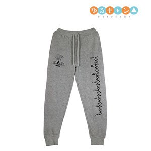 Yurucamp Sweat Pants Unisex XL (Anime Toy)