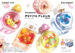Pokemon Petite Fleur Deux (Set of 6) (Shokugan)