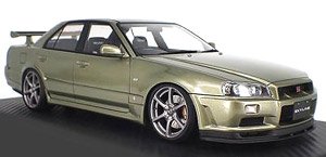 Nissan Skyline 25GT Turbo (ER34) Millennium Jade (ミニカー)