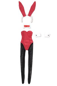 Bunny Girl Set (Red) (Fashion Doll)