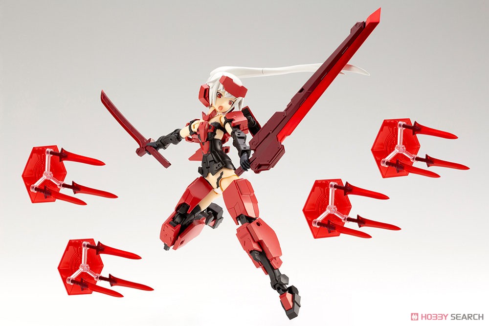 フレームアームズ・ガール＆ウェポンセット〈迅雷Ver.〉 (プラモデル) 商品画像3