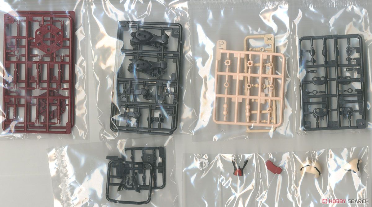Frame Arms Girl & Weapon Set (Jinrai Ver.) (Plastic model) Contents4