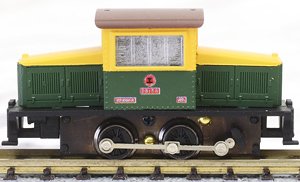 紀州鉄道(旧御坊臨港鉄道) DB158 ディーゼル機関車 (後期仕様・車体色：緑×黄/動力付) (鉄道模型)