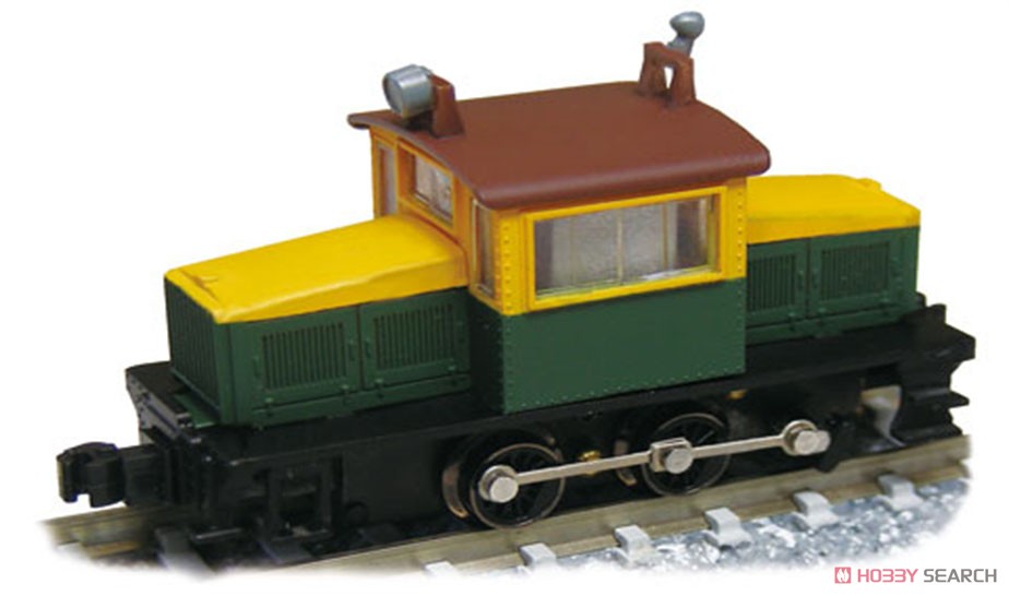 紀州鉄道(旧御坊臨港鉄道) DB158 ディーゼル機関車 (後期仕様・車体色：緑×黄/動力付) (鉄道模型) 商品画像1