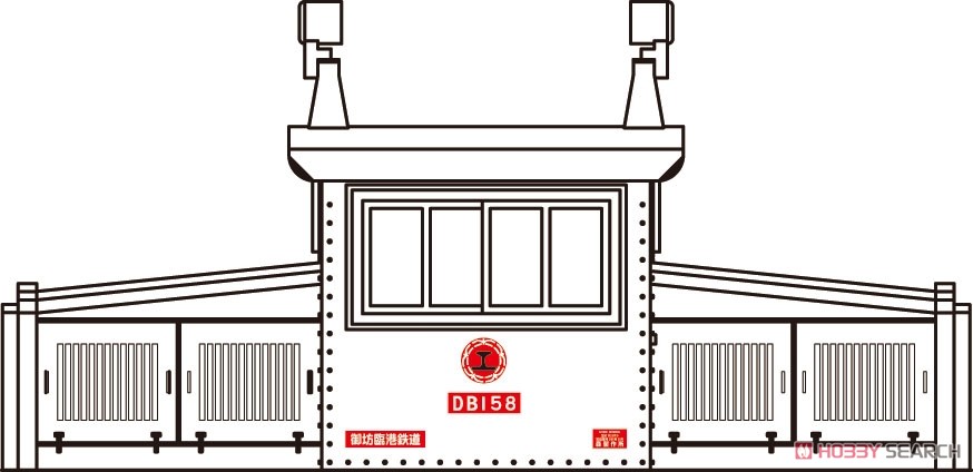 紀州鉄道(旧御坊臨港鉄道) DB158 ディーゼル機関車 (後期仕様・車体色：緑×黄/動力付) (鉄道模型) その他の画像1