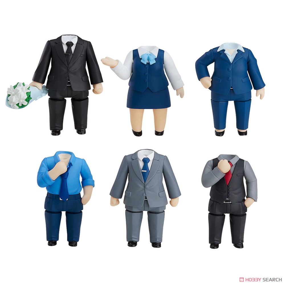 Nendoroid More: Dress Up Suits 02 (Set of 6) (PVC Figure) Item picture2