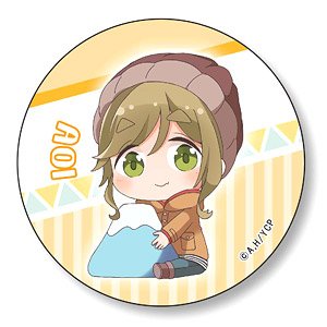 Gyugyutto Can Badge Yurucamp Mount Fuji Ver. Aoi Inuyama (Anime Toy)