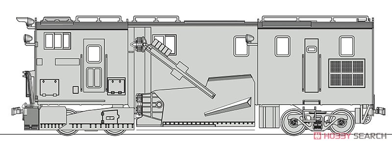 16番(HO) 国鉄 キ750形 除雪車 組立キット (組み立てキット) (鉄道模型) その他の画像1