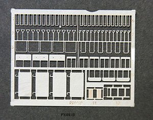 101、103系用手スリセットB (取付穴φ0.25 or 0.3mm) (鉄道模型)