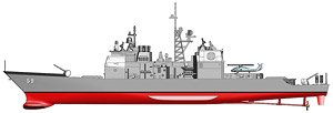タイコンデロガ級ミサイル巡洋艦 `CG-59 プリンストン` (完成品艦船)
