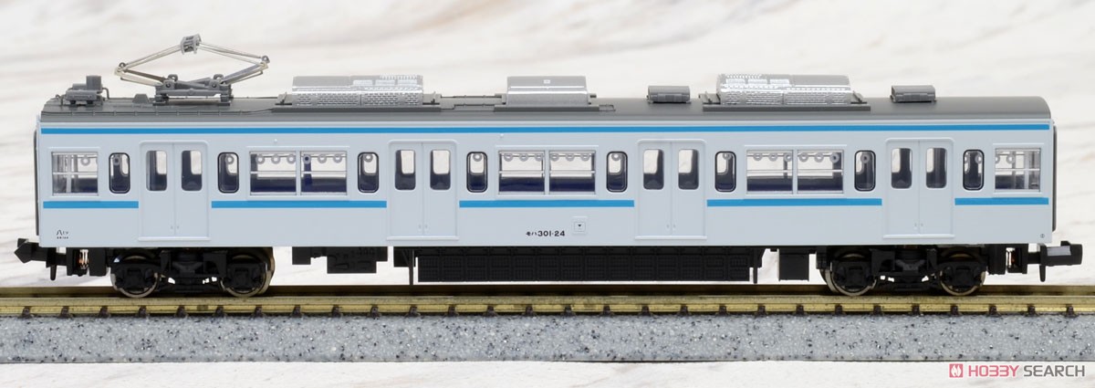 301系 グレー 青帯 冷改 (基本・6両セット) (鉄道模型) 商品画像5