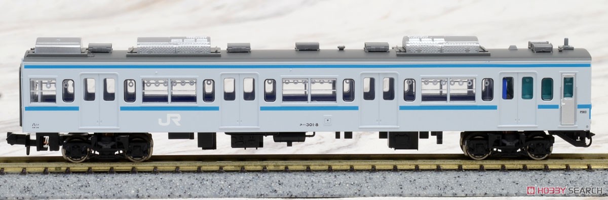 301系 グレー 青帯 冷改 (基本・6両セット) (鉄道模型) 商品画像9
